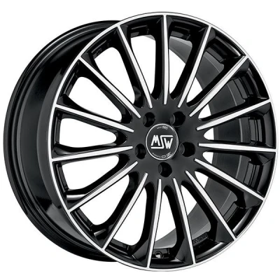 Kuva MSW 30 Gloss Black Full Polished 8.5x18 5/114.3 ET40 B64.1