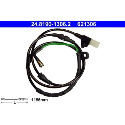 Kuva ATE 24.8190 1306.2 Jarrupalojen Kulumisen Ilmaisin LAND ROVER: Discovery 3, 4, Range Rover Sport