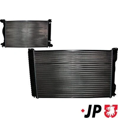 Kuva JP GROUP 1114208300 Jäähdytin Muovi, Alumiini Autoihin, joissa ilmastointi 677 439 32 Automaattivaihteisto AUDI: A6 C6 Sedan