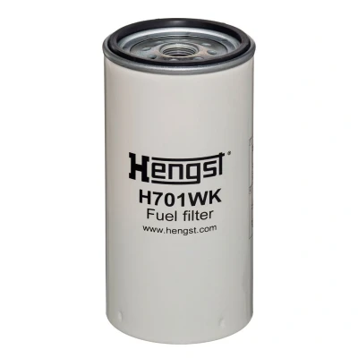 Kuva HENGST FILTER H701WK Polttoainesuodatin Ruuvattava suodatin MERCEDES BENZ: Vario Bussi, ATEGO, Kippi