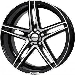 Kuva Brock B33 Black Full Polish 8.5x19 5/108 ET45 B72.6
