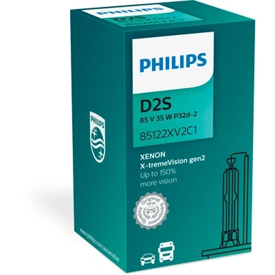 Kuva Xenonlamppu PHILIPS Xenon X tremeVision gen2 D2S P32d 2 BMW, ROVER, HONDA, LAND VOLVO, SUBARU, ALPINA, SUZUKI, SAAB, RENAULT, INFINITI, SEAT,