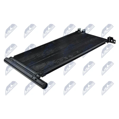 Kuva NTY CCS TY 008 Ilmastoinnin Lauhdutin Vedenerottimella Alumiini TOYOTA: Auris Hatchback, Prius III Hatchback