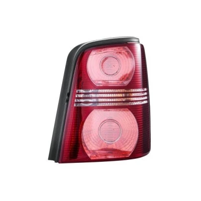 Kuva HELLA 2SK 009 477 061 Takavalot Oikea P21W, PY21W, R5W 12 Lasinkirkas, Punainen polttimoilla Lampun kannalla VOLKSWAGEN: Touran I