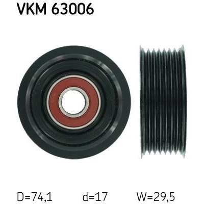 Kuva SKF VKM 63006 Ohjainrulla HONDA: CIVIC 8 Hatchback, ACCORD 8, Kombi