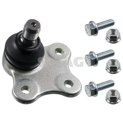 Kuva SWAG 40 92 8420 Alapallonivel Etuakseli, vasen, Alla, oikea Asennusmateriaalilla 16, 12,9 Poikittaistukivarrelle OPEL: Corsa E Hatchback