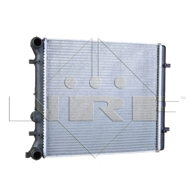 Kuva NRF 509530A Jäähdytin Alumiini 430mm 411mm 20mm Jäähdytysrivat mekaan. kiinnitetyt VOLKSWAGEN: Golf 4, 4 Variant, SKODA: Octavia I Hatchback