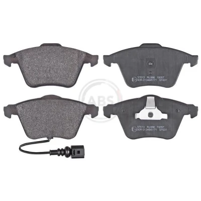 Kuva A.B.S. 37613 Jarrupalat kulumisanturilla AUDI: A3 Sportback, Hatchback, TT Coupe, VOLKSWAGEN: Golf 6, Scirocco III, 6 Cabrio