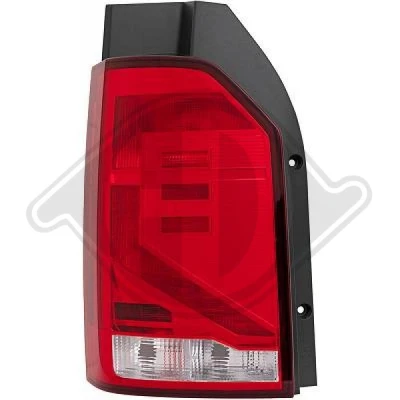 Kuva DIEDERICHS 2274191 Takavalot Vasen LED, W16W Lampun kannalla VOLKSWAGEN: Transporter 6