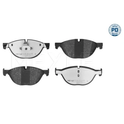 Kuva MEYLE 025 250 4519/PD Jarrupalat PD Quality Etuakseli Kulumisenilmaisemelle Huudonvaimennuspellillä BMW: 5 Touring, Sedan, 7
