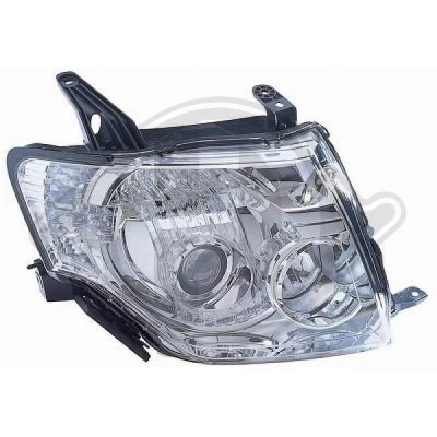 Kuva DIEDERICHS 5845880 Ajovaloumpio Oikea H11, H9 MITSUBISHI: Pajero IV (V80) 3.2 DI D 4WD, 3.0 3.8 V6, 2006