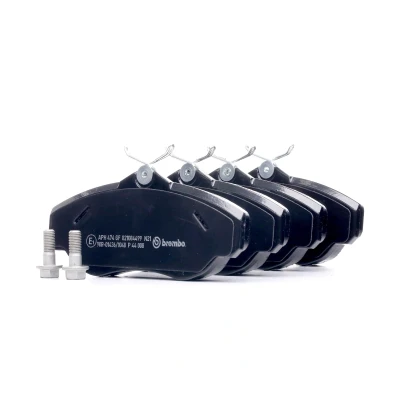 Kuva BREMBO P 44 008 Jarrupalat Ilman kulumisenilmaisinta Jarrusatulan ruuveilla tarvikkeita LAND ROVER: Discovery 2
