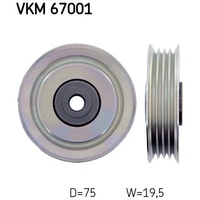 Kuva SKF VKM 67001 Ohjainrulla
