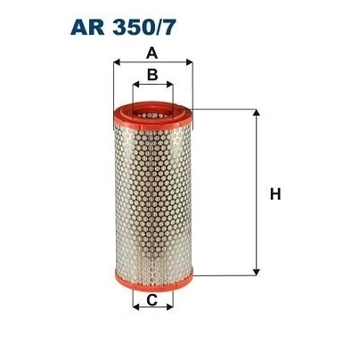Kuva FILTRON AR 350/7 Ilmansuodatin 295 132 Suodatinpanos