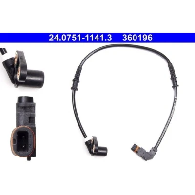 Kuva ATE 24.0751 1141.3 ABS Anturi 503 MERCEDES BENZ: SLK, C sarja T modell, Sedan