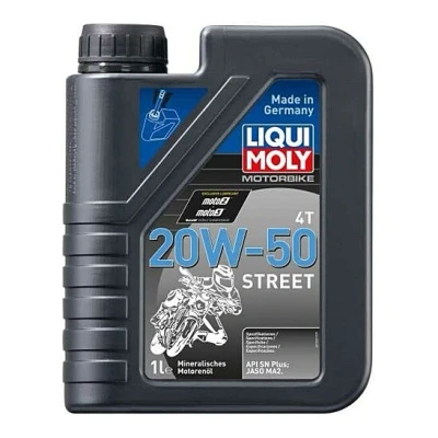Kuva Liqui Moly Motorbike 4T Street 20W 50 1l Moottoriöljy 1500