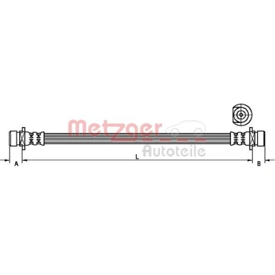 Kuva METZGER 4115161 Jarruletku 273 HONDA: Jazz 2