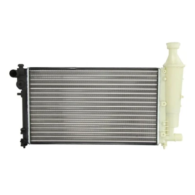 Kuva THERMOTEC D7P046TT Jäähdytin Alumiini, Muovi Autoihin ilman ilmastointilaitetta 530 322 22 Käsivaihteisto Jäähdytysrivat mekaan. kiinnitetyt