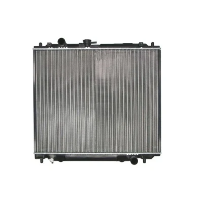 Kuva THERMOTEC D75021TT Jäähdytin Alumiini 500 618 34 Käsivaihteisto Jäähdytysrivat juotetut MITSUBISHI: PAJERO 2