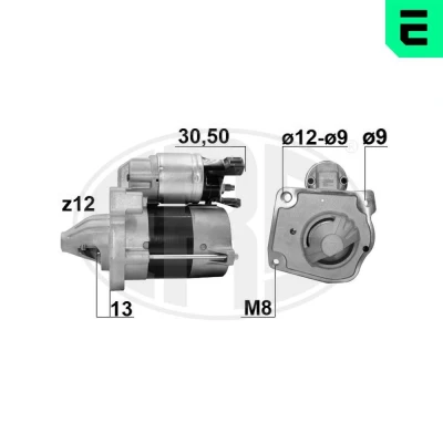 Kuva Käynnistin 12V citroën, ds, opel, peugeot OE 1632746480, 3648977, 95528511