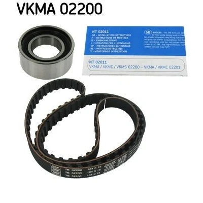 Kuva SKF VKMA 02200 Jakohihnasarja 104 trapetsinmuotoisella hammasprofiililla