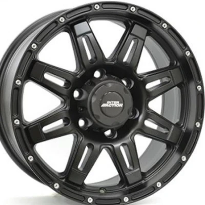 Kuva Inter Action Grabber Matt Black 8x17 6/139 ET40 B67.1
