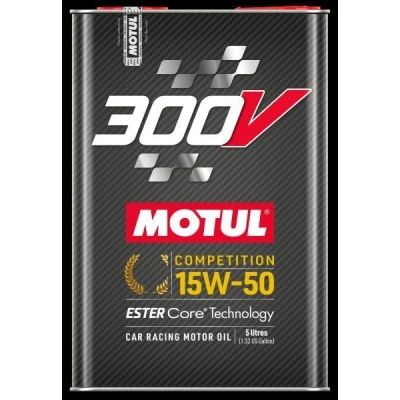 Kuva Motul 300V Competition ESTER Core Techn. 15W 50 5l Moottoriöljy 110861 VOLKSWAGEN: Transporter 5, Caddy 3, Golf 4 Variant