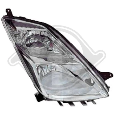 Kuva DIEDERICHS 6635080 Ajovaloumpio Oikea H4 TOYOTA: Prius II Liftback