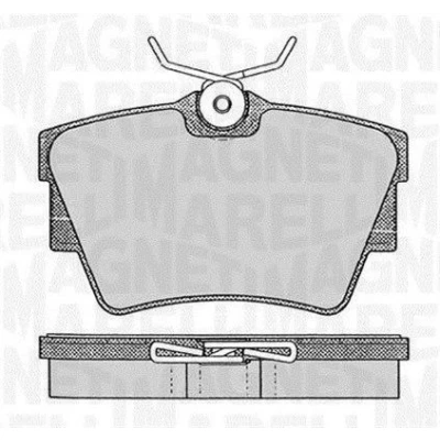 Kuva MAGNETI MARELLI 363916060370 Jarrupalat RENAULT: Trafic 3, 2 Bus, 3 OPEL: Vivaro A Combi, Van, B Van
