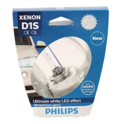 Kuva PHILIPS 85415WHV2S1 Polttimo, kaukovalo D1S 85V 35W 5000K Xenon BMW: 5 Sedan, Touring, 3 VOLVO: V70 3, V50, 2