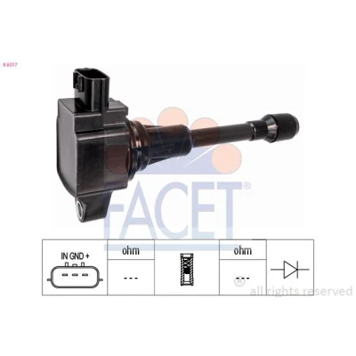 Kuva FACET 9.6517 Sytytyspuola NISSAN: MICRA 4