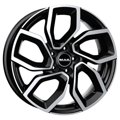 Kuva MAK Apollo Black Machined Face 7x17 4/108 ET25 B65