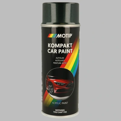 Kuva MOTIP 53640 Ajoneuvo yhdistelmämaali 400 aerosoli vihreä Kompakt grey metallic 12 ml