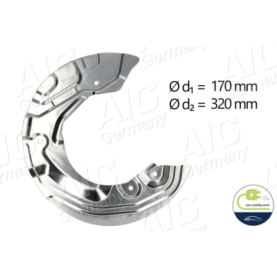 Kuva AIC 55739 Jarrukilpi Etuakseli, oikea BMW: 3 Touring, Sedan, Coupe
