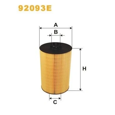 Kuva WIX FILTERS 92093E Öljynsuodatin Suodatinpanos
