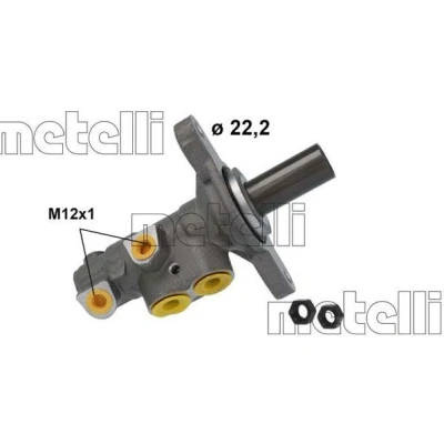 Kuva METELLI 05 1227 Jarrupääsylinteri 22,20 Alumiini
