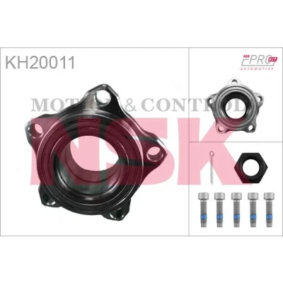 Kuva NSK KH20011 Pyöränlaakerit ProKIT 117 FORD: Transit Mk6 Van, Tourneo, Bussi