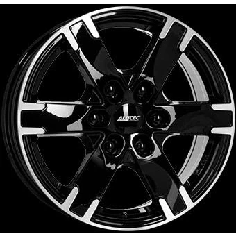 Kuva Alutec Titan Black Polished 7.5x17 6/114.3 ET39 B66.1
