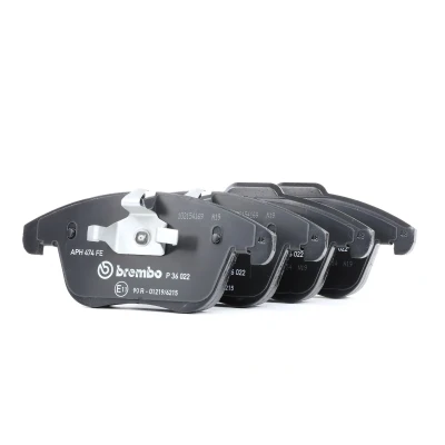 Kuva BREMBO P 36 022 Jarrupalat Kulumisenilmaisemelle Männän lukoilla Ilman tarvikkeita JAGUAR: XF Sedan, S Type, XJ Sedan