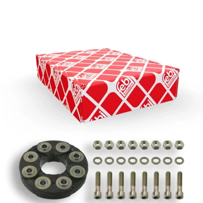 Kuva febi BILSTEIN 03412 Kardaanin Kuminivel 110 149 Plus Ruuveilla, aluslaatat mutterien kanssa MERCEDES BENZ: W124 Sedan, E sarja Sedan