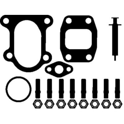 Kuva MAHLE ORIGINAL 001 TA 17023 000 Asennussarja Turboahdin