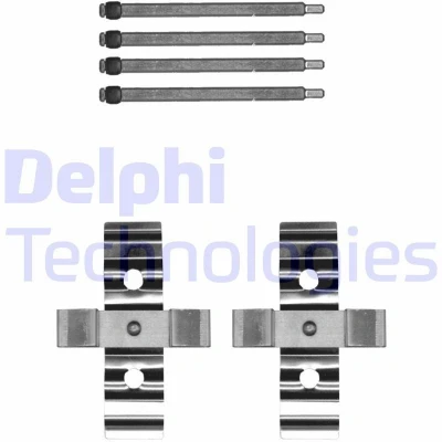 Kuva DELPHI LX0702 Tarvikesarja, Jarrupala TESLA: Model X, S, VOLVO: V70 2, S60 I