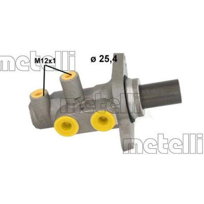 Kuva METELLI 05 1176 Jarrupääsylinteri 25,40 Alumiini VOLVO: V60 I