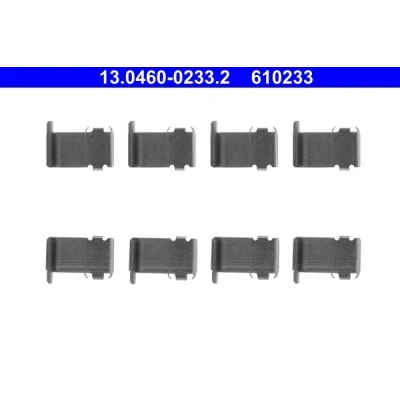 Kuva ATE 13.0460 0233.2 Tarvikesarja, Jarrupala MITSUBISHI: Lancer 6 Limousine, 4, 5 Limousine