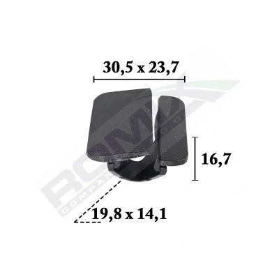 Kuva ROMIX C70626 Suoja /Koristelista FORD: MONDEO 5, 4 Turnier