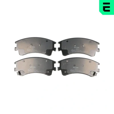 Kuva OPTIMAL BP 12163 Jarrupalat Etuakseli akustisella kulumavaroittimella MAZDA: 6 Sedan, Farmari, Hatchback