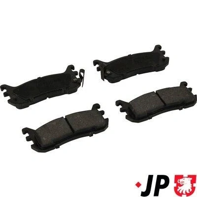 Kuva JP GROUP 3863700510 Jarrupalat Taka akseli akustisella kulumavaroittimella MAZDA: MX 5 I, 2