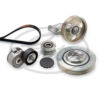 Kuva GATES K186PK1218 Moniurahihnasarja Kampiakselin hihnapyörällä, Välihihnapyörällä ThermalPro CITROËN: Jumpy II Van, MPV, FIAT: Scudo