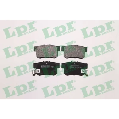 Kuva LPR 05P1014 Jarrupalat HONDA: CR V 2, FR V, Stream I