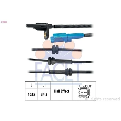 Kuva ABS anturi FACET 21.0220